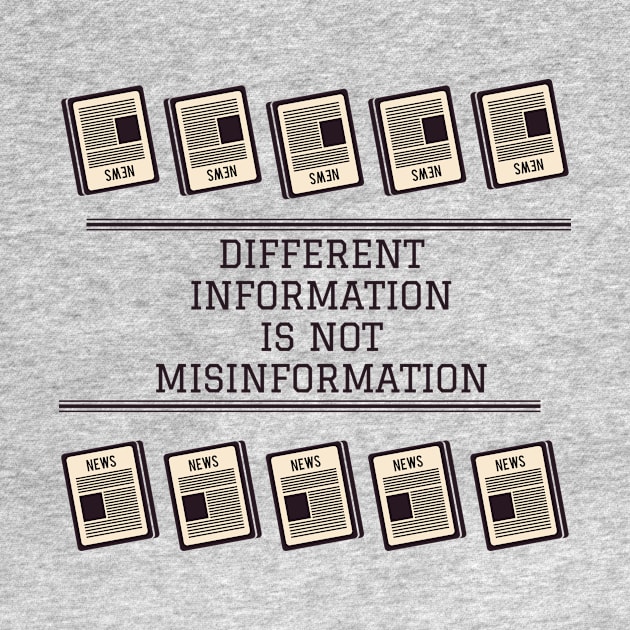 Misinformation versus Different Information by SnarkSharks